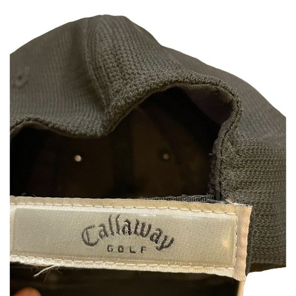 Callaway Golf Black X Series Hat Cap Adjustable Strap One Size Fits Most - Picture 4 of 6